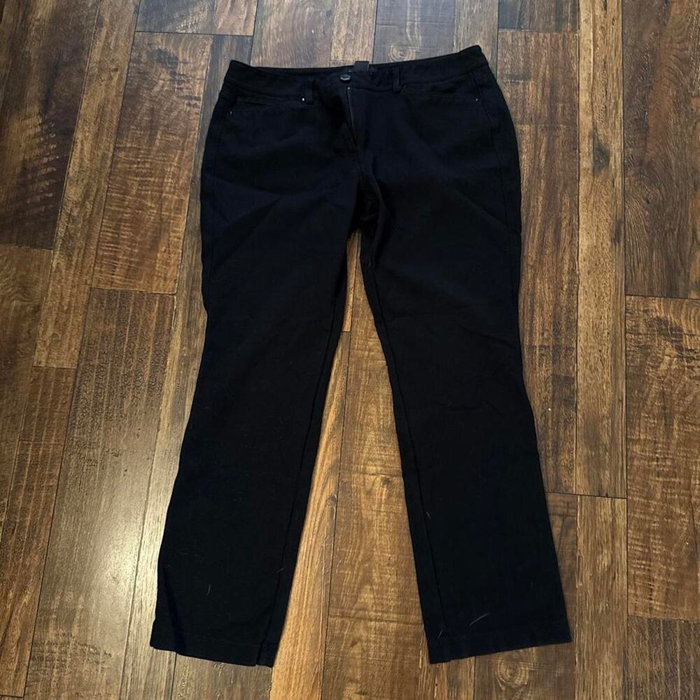 White House Black Market Black Slim Pants